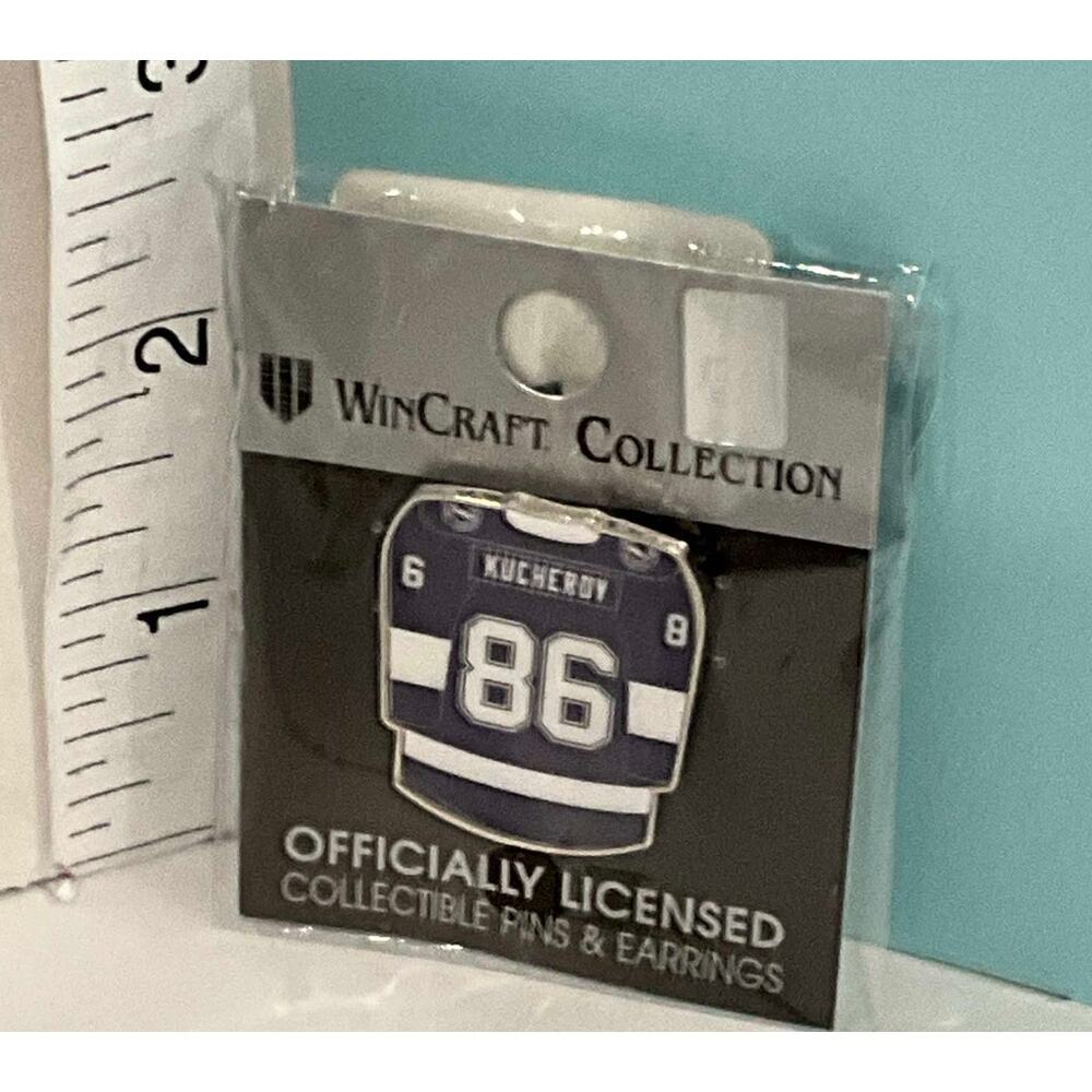 Tampa Bay Lightning Kucherov Jersey Pin